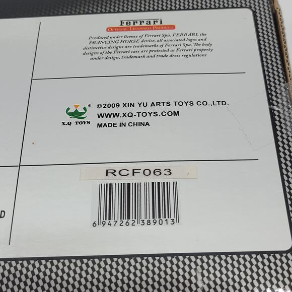 XQ Toys 1:18 Scale Radio Control Model Car Ferrari FXX Red. New, sealed - Picture 5 of 13